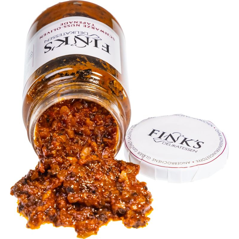 Preview: Fink Schwarze Nuss-Oliven Tapenade 200g online kaufen günstig bestellen